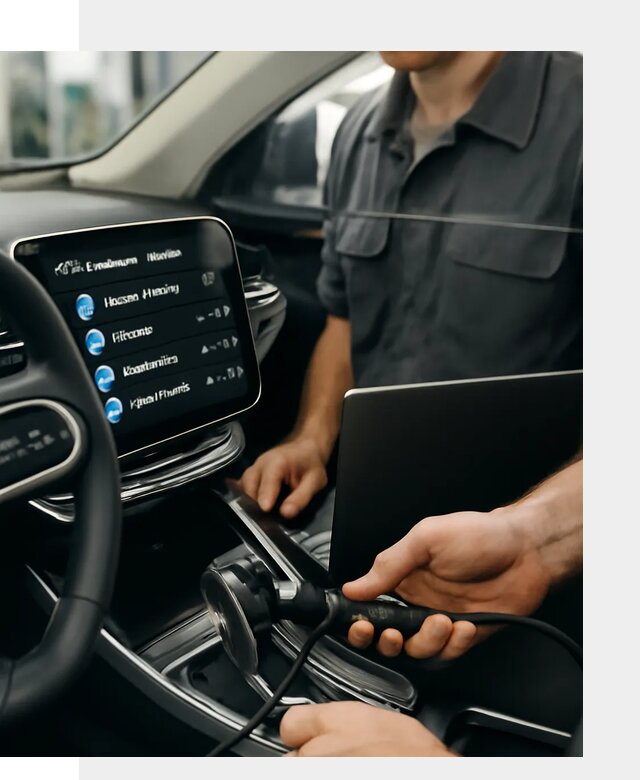 Установка приложений Geely для мультимедиа автомобиля в Надыме