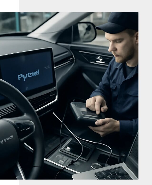 Русификация автомобилей Jetour с адаптацией меню в Надыме