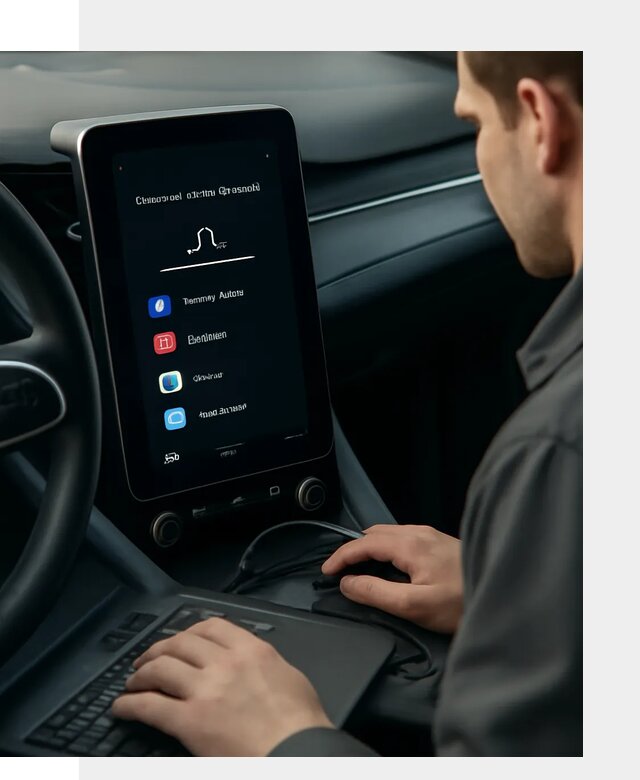Установка приложений Lynk Co на автомобиль в Надыме