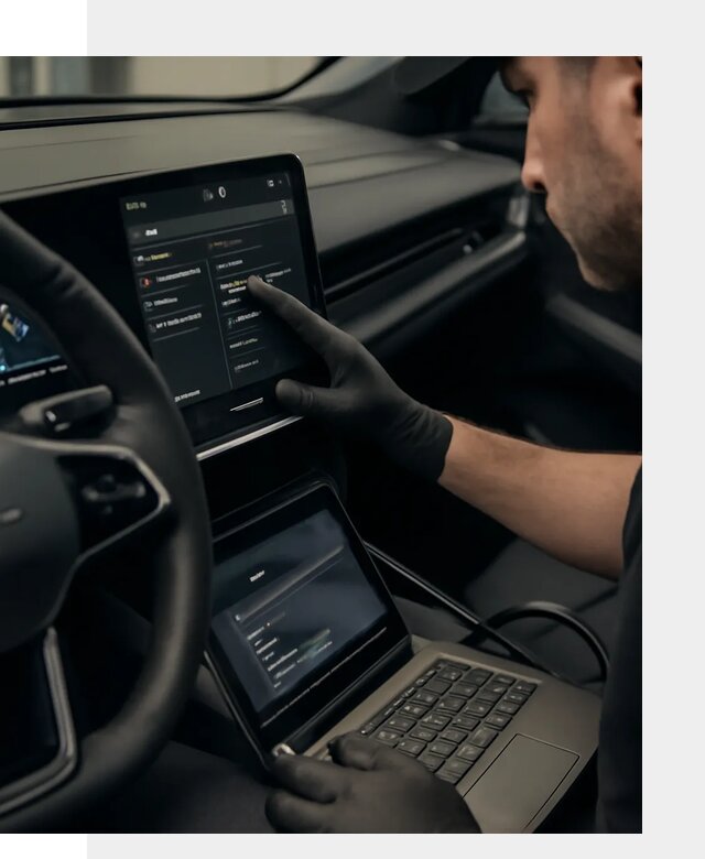 Русификация приборной панели Rising автомобиля в Надыме
