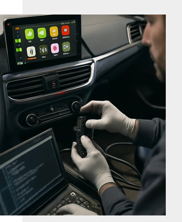 Активация Apple CarPlay в Надыме для штатной мультимедиа